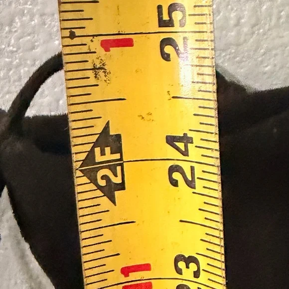 Black Over-the-Knee Block Heel Boots - Picture 8 of 10